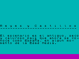Reyes y Castillos (1984)(Special Soft)